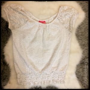 White Top Shirt Sz Small